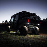 KC Hilites Cyclone V2 Led Rock Light 6Light System Clear 5W Flood Beam