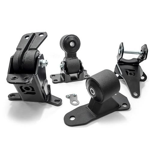 Innovative 12-15 Civic SI K-Series Black Steel Mounts 75A Bushings (K24Z7 and Manual Trans)