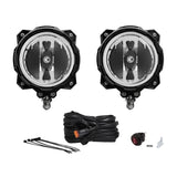 KC Hilites Pro6; Gravity Led Single Mnt Spot Sys (Pr)