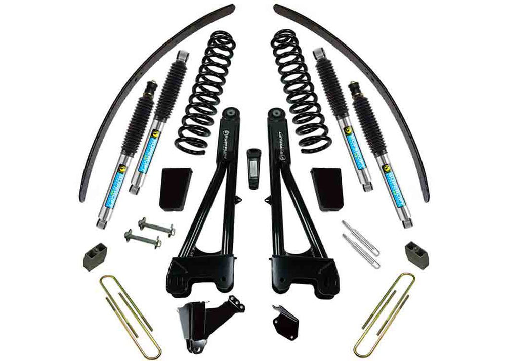 Superlift 8" Lift Kit — Bilstein Shocks, 6.0L Powerstroke Diesel — 2005-2007 Ford F-250/F-350 Super Duty 4WD (K979B)