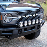 KC Hilites 2021+ Bronco Led 39In 6Light Combo Bumper System Black
