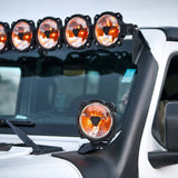 KC Hilites Gravity Titan 6In Led Spot Beampairblk