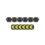 KC Hilites Bronco Bumper Mounted Gravity Titan 39In Led Light Bar6 Lightblk
