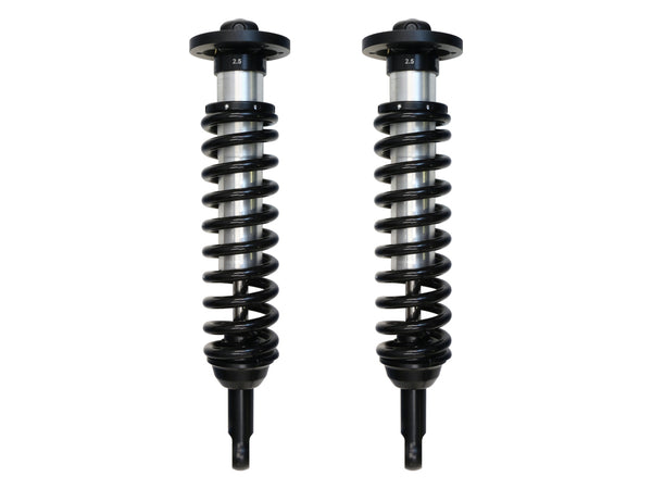 ICON Ensemble de combinés filetés avant V.S. 2.5 Series 2004-2008 Ford F-150 2WD, rehaussement de 0-2.63 po, réservoir interne