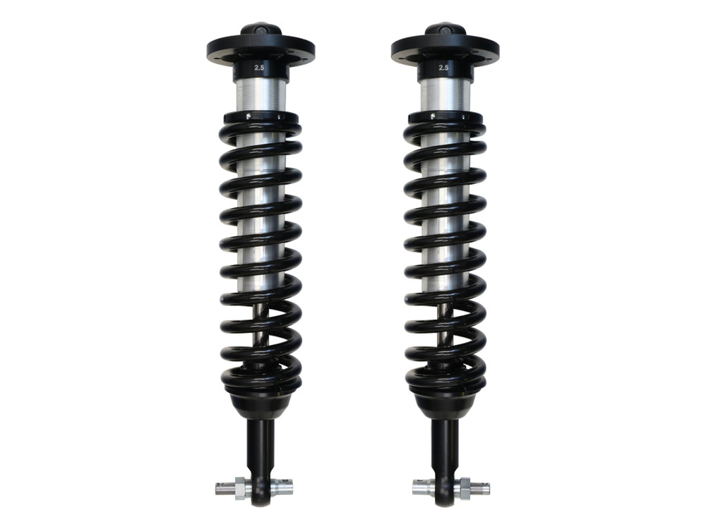 ICON 2014 Ford F-150 4WD, 0-2.63” Lift, Front, V.S. 2.5 Series Coilover Kit, Internal Reservoir