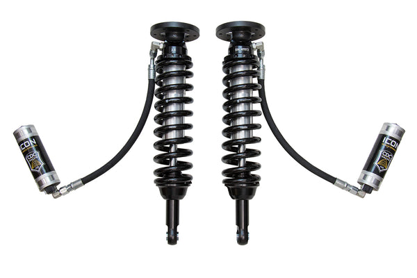 ICON 2009-2013 Ford F-150 2WD, 1.75-2.63” Lift, Front, V.S. 2.5 Series Coilover Kit, Remote Reservoir with CDCV