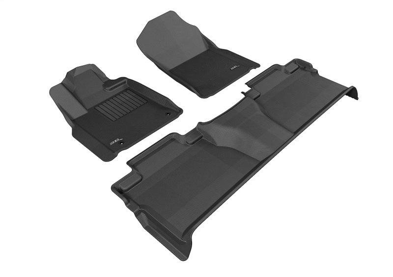 3D MAXpider Ensemble complet Kagu 14-21 Toyota Tundra Crewmax - noir