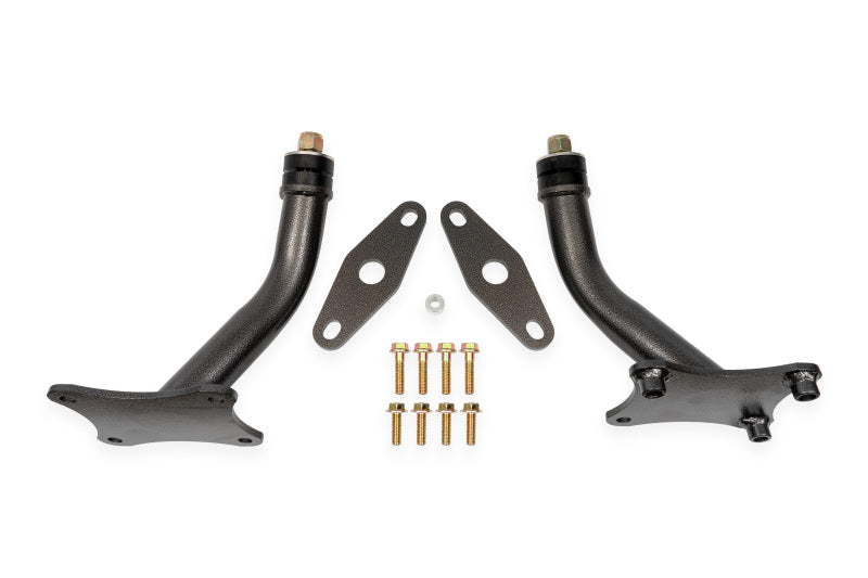 BMR Ensemble de supports moteur avec coussinets pleins 16-24 Chevrolet Camaro (6e génération) - noir martelé