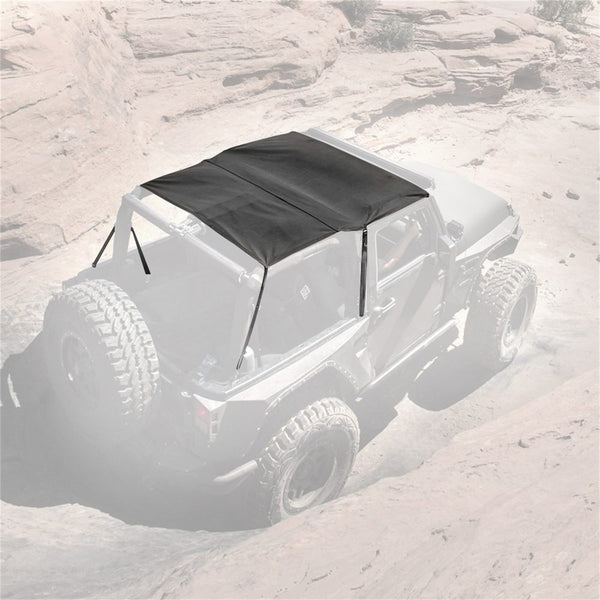 Smittybilt Toit allongé 2010-2018 Wrangler (JK) 2 portes - Black Diamond