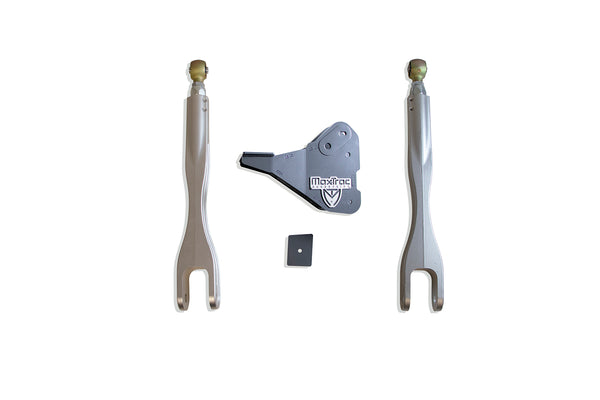 Component Box 4 for MaxTrac 2.5", 4", 6" & 8" Leveling Kit — Passenger Side 4-Links Arms & Bracket — 2023-2025 Ford F-250 Super Duty / F-350 Super Duty (944300-4)