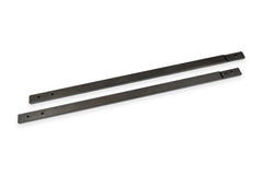 BMR Suspension Rails de levage de châssis 24-25 Ford Mustang - noir martelé
