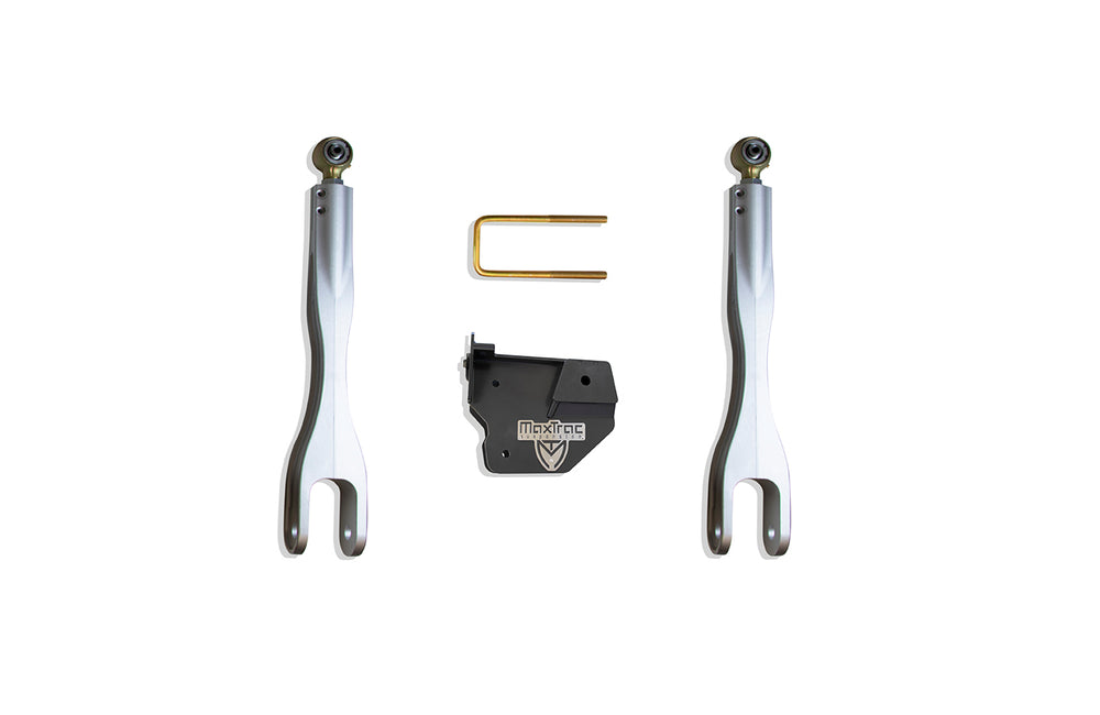Component Box 3 for MaxTrac 4", 6" & 8" Front Lift Kit — Driver Side 4-Links & Bracket — 2013-2024 Ram 3500; 2014-2024 Ram 2500, 4WD (947200-3)