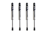 F&R VULCAN SERIES IFP SHOCKS - 6" LIFT HEIGHT (W/O FACTORY REAR AIR RIDE) — BRUSHED SILVER (947260V)