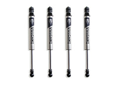 MaxTrac F&R Vulcan Series Ifp Shocks - 6" Lift Height (W/O FACTORY REAR AIR RIDE) — Brushed Silver, 4WD (947260V)