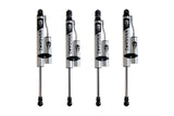 F&R VULCAN SERIES RESERVOIR SHOCKS - 2.5" LIFT HEIGHT — BRUSHED SILVER (947325VR)