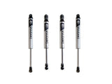 F&R VULCAN SERIES IFP SHOCKS - 6" LIFT HEIGHT (W/O FACTORY REAR AIR RIDE) — BRUSHED SILVER (947360V)