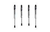 F&R VULCAN SERIES IFP SHOCKS - 8" LIFT HEIGHT (W/O FACTORY REAR AIR RIDE) — BRUSHED SILVER (947380V)