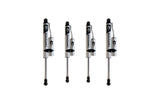 F&R VULCAN SERIES RESERVOIR SHOCKS - 2.5"-3" LIFT HEIGHT — BRUSHED SILVER (949832VR)