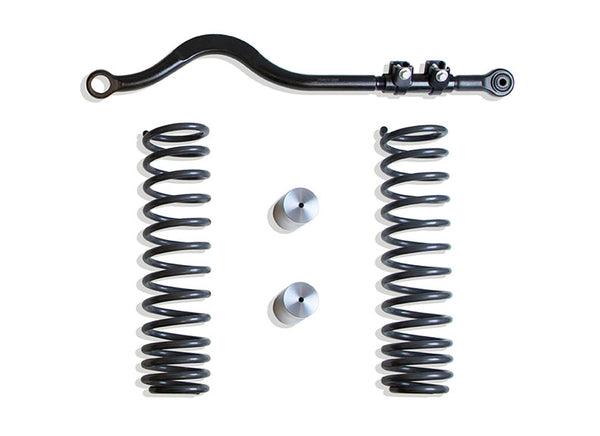 Component Box for MaxTrac 4.5" Front Lift Kit — Front Coils, Trac Bar & Misc. Brackets — 2020-2024 Jeep Gladiator (949942-1)