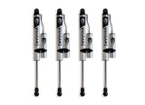 F&R VULCAN SERIES RESERVOIR SHOCKS - 4.5" LIFT HEIGHT — BRUSHED SILVER (949942VR)