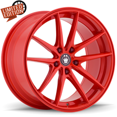 Konig Roue Oversteer 17x8 5x114.3 ET45 - rouge brillant