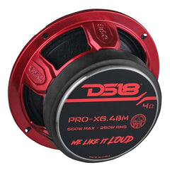 DS18 Haut-parleur de médiums Bullet 6.5 po 250 watts RMS 4 ohms