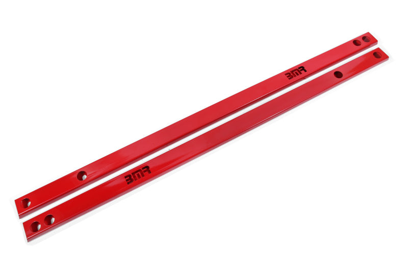 BMR Rails de levage de châssis (tube plus court) 15-20 S550 Mustang - rouge