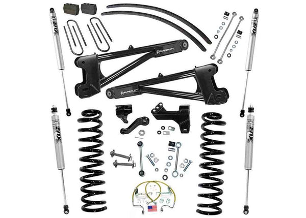 Superlift 6" Lift Kit — FOX 2.0 Shocks, Radius Arms — 2008-2010 Ford F-250 Super Duty 4WD Diesel (K983F)