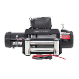 Smittybilt Xrc Gen2 9.5K Waterproof Winch with Steel Cable; Ip67