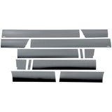 Putco 09-14 Ford F-150 Super Crew 6.5 Short Box - 7in Wide (12pcs) Black Platinum Rocker Panels (9751417BP)