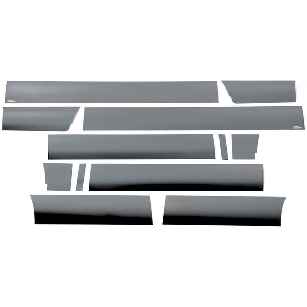 Putco 0914 F150 Super CREW 6.5FT BED Black Platinum Rocker Panels 7IN WIDE(12PC)