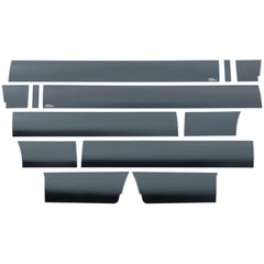 Putco 0914 F150 Super CREW 5.5FT BED Black Platinum Rocker Panels 7IN WIDE(12PC)