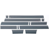 Putco 09-14 Ford F-150 Super Crew 6.5 (w/ Flares) - 7in Wide (12pcs) Black Platinum Rocker Panels (9751425BP) — box