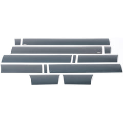 Putco 0914 F150 Super CREW 6.5FT BED Black Platinum Rocker Panels W/FLARES 7IN WIDE(12PC)