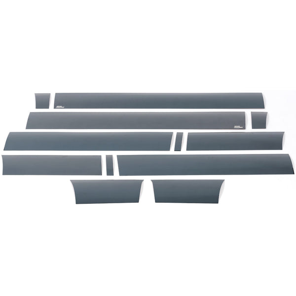 Putco 0914 F150 Super CREW 6.5FT BED Black Platinum Rocker Panels W/FLARES 7IN WIDE(12PC)