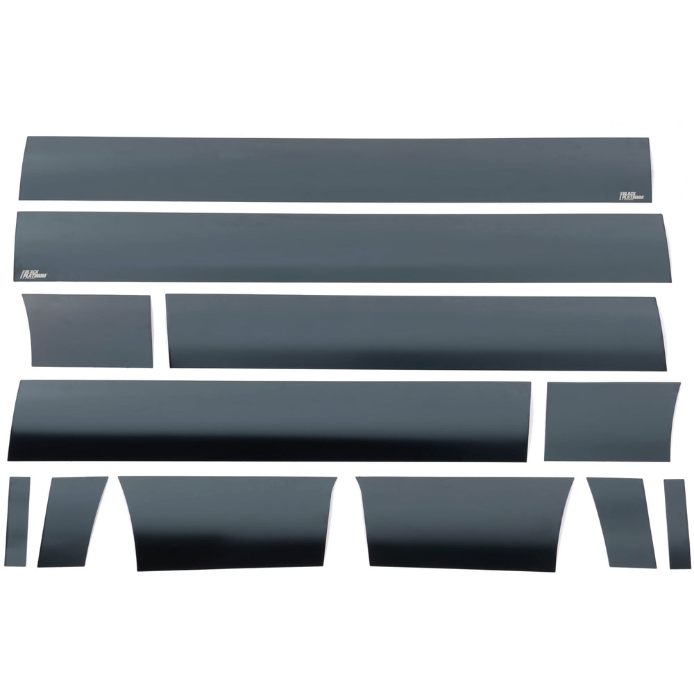 Putco 0914 F150 Super CREW 5.5FT BED Black Platinum Rocker Panels W/FLARES 7IN WIDE(12PC)