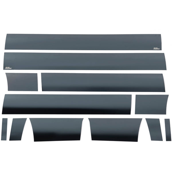 Putco 0914 F150 Super CREW 5.5FT BED Black Platinum Rocker Panels W/FLARES 7IN WIDE(12PC)