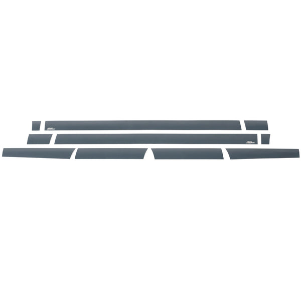Putco 1520 F150 STD CAB 6.5FT BED Black Platinum Rocker Panels 4.25IN WIDE(10PC)