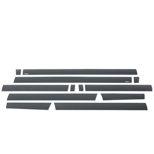 Putco 1520 F150 Super CAB 8FT BED Black Platinum Rocker Panels 4.25IN WIDE(12PC)