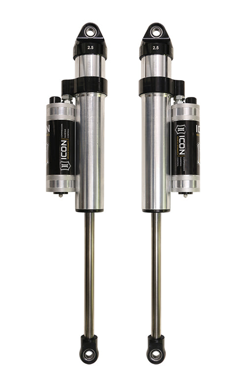 ICON 2004-2008 Ford F-150 2WD, 0-3” Lift, Rear, V.S. 2.5 Aluminum Series Shock Absorbers, Piggyback Reservoir