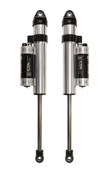ICON 2004-2008 Ford F-150 2WD, 0-3” Lift, Rear, V.S. 2.5 Aluminum Series Shock Absorbers, Piggyback Reservoir w/ CDCV, Pair (97710CP)