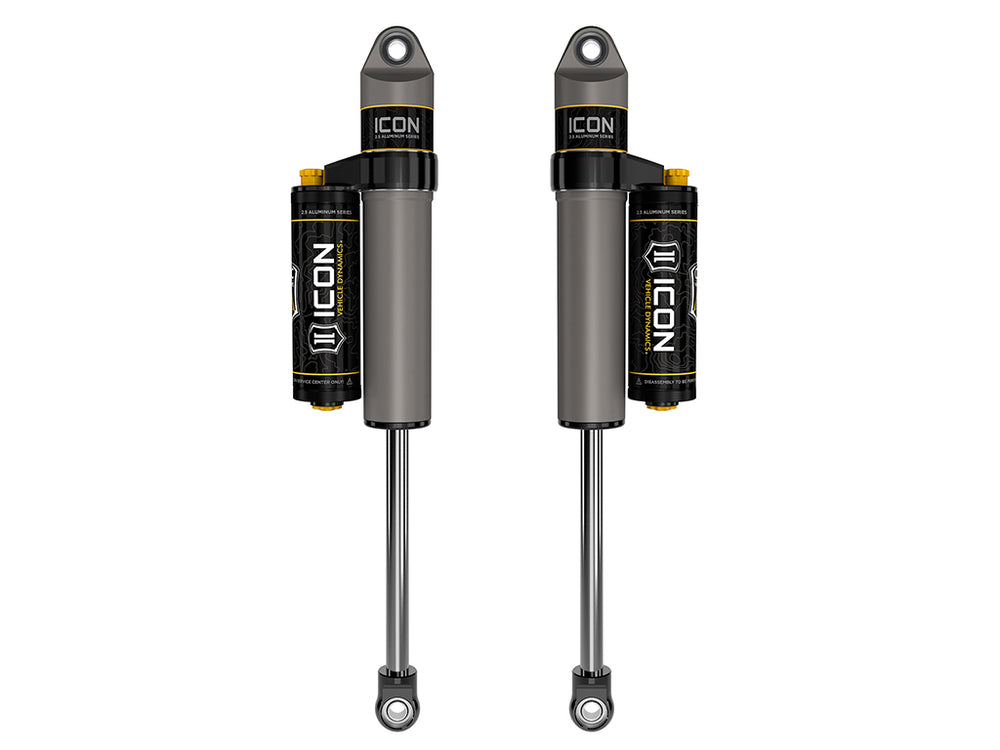 ICON 2021-2026 Ford F-150 4WD/F-150 Tremor, 0-2" Lift, Rear, V.S. 2.5 Aluminum Series Shock Absorbers, Piggyba (97721CP)