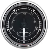 2-1/16" VOLTMETER 8-18V DIGITAL STEPPER MOTOR CHRONO — Polished