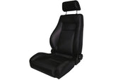 Rugged Ridge Ultra Front Seat Reclinable Black 97-06 Jeep Wrangler TJ (1341401) — view 2