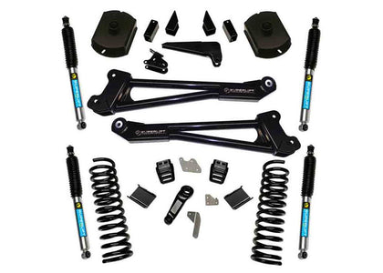 Superlift 20142018 Ram 2500 4Wd 4In Lift Kit Diesel Rep Radius Arms with Bilstein Shocks