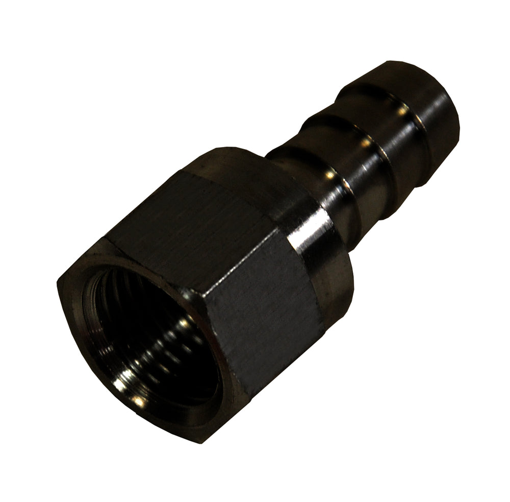 Derale -6AN Female Swivel x 3/8" Barb Fitting, Each
