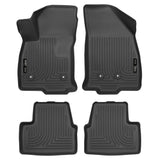 Husky Liner 2016-2017 Volt Front & 2Nd Seat Floor Liners (Footwell Coverage) Weatherbeater Series Black
