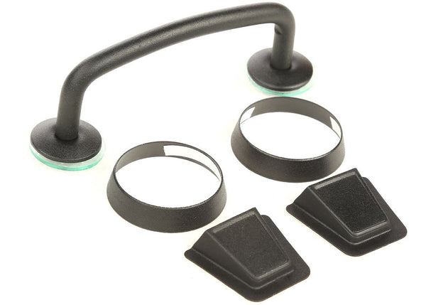 Rugged Ridge 1315 JEEP Wrangler Windshield TIE DOWN KIT Black