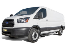 N-Fab Inc 2019+ Transit Van Blk Rear Door Step Growler Fleet