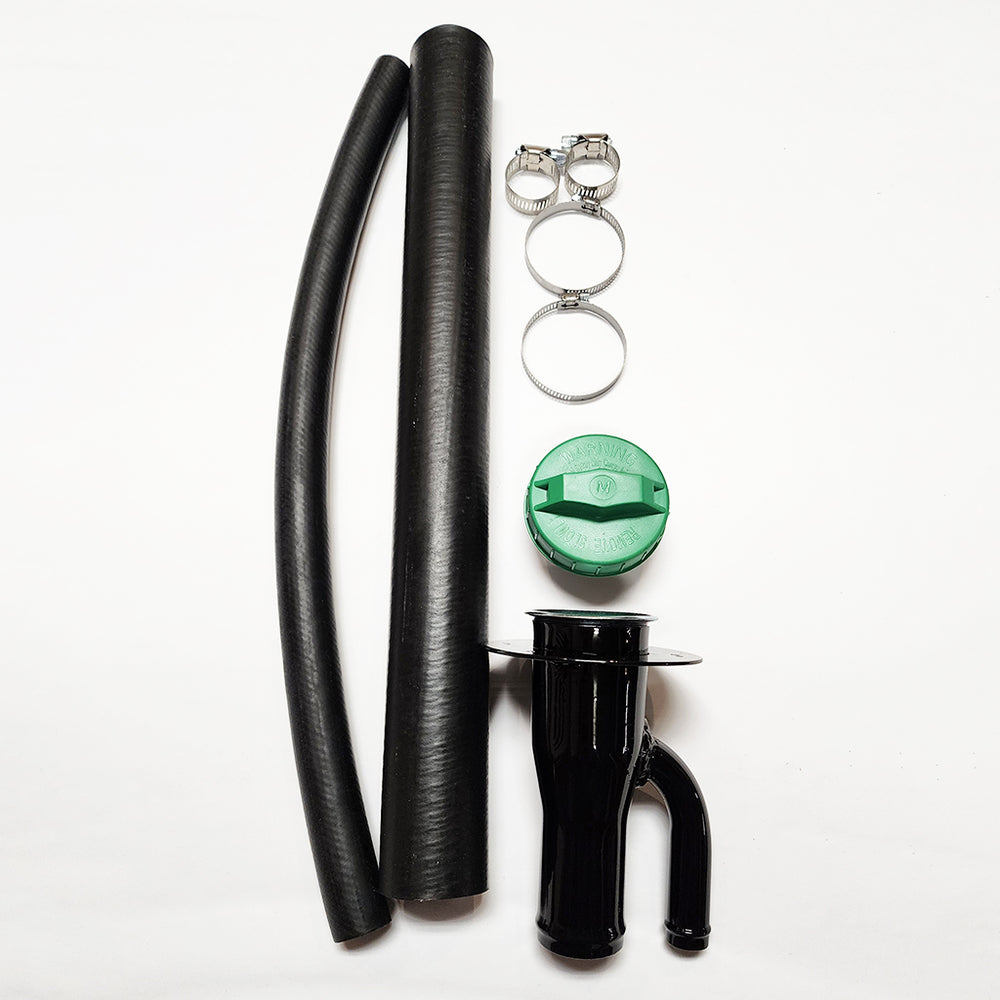 Titan Fuel Tanks 1/2 In Universal Filler Neck Kit For Diesel Fueled Cab And Chassis Trucks